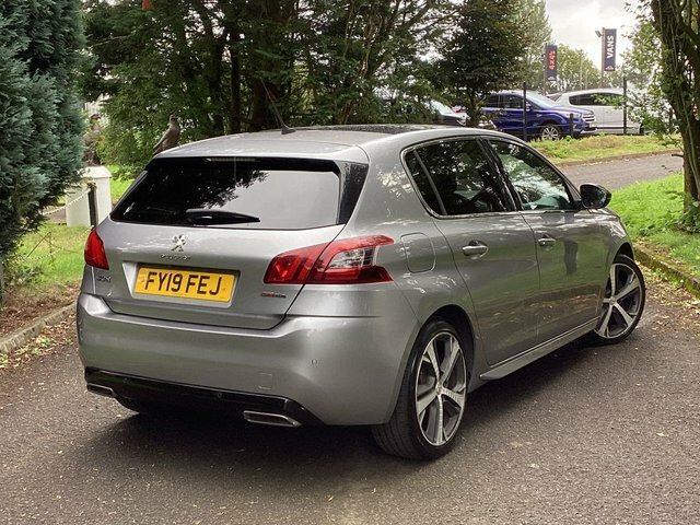 Peugeot 308 Bluehdi Gt Line Hatchback Grey #2