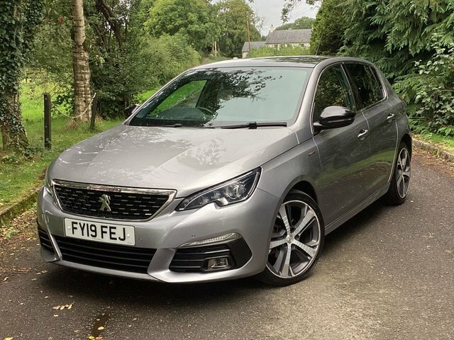 Peugeot 308 Bluehdi Gt Line Hatchback Grey