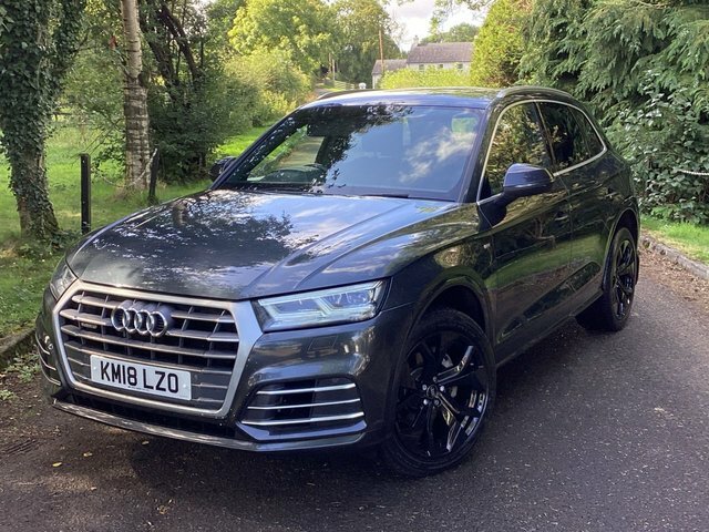 Audi Q5 Tdi S Line Suv Grey