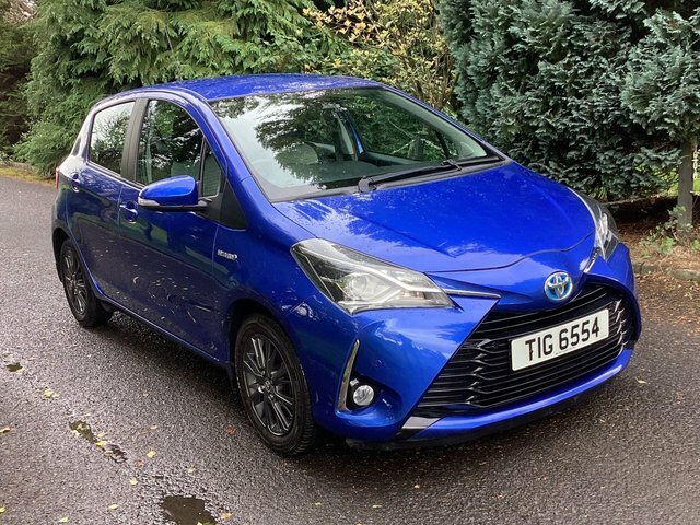 Toyota Yaris Vvt-h Icon Tech Hatchback Blue #5