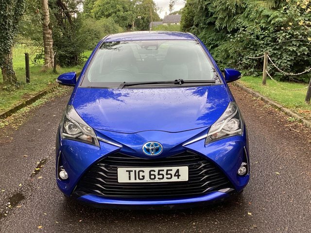 Toyota Yaris Vvt-h Icon Tech Hatchback Blue #6