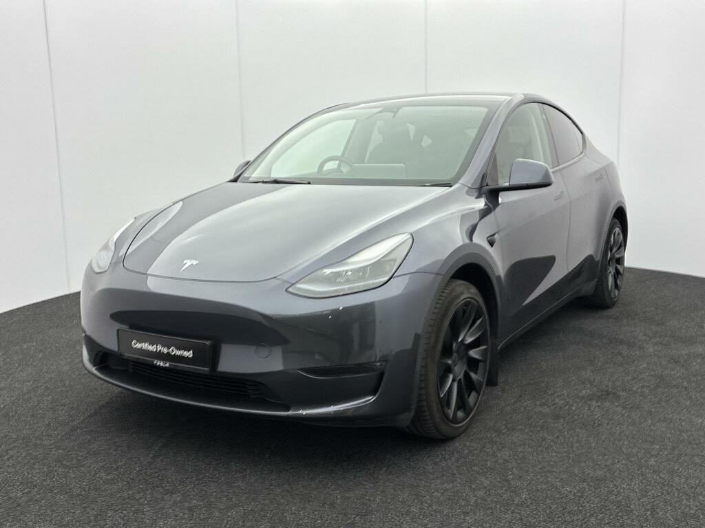 Tesla Model Y Long Range Silver #3