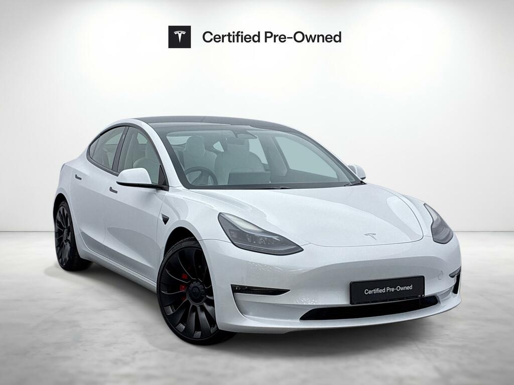 Tesla Model 3 Performance White