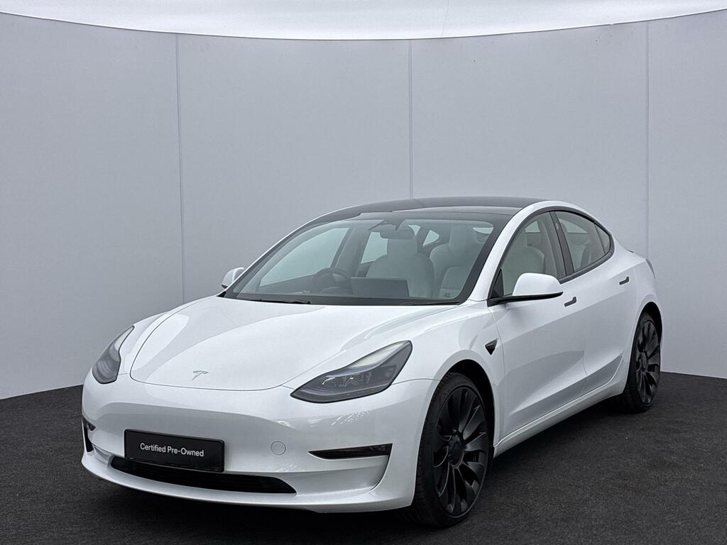 Tesla Model 3 Performance White #3