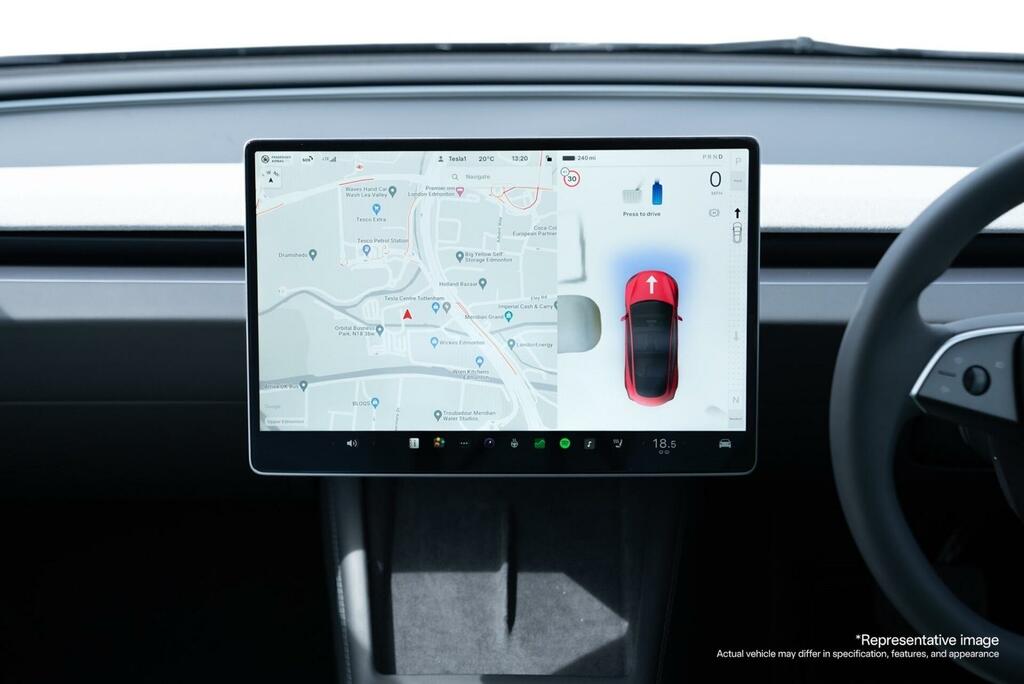Tesla Model Y Long Range Suv Rwd 346 Ps White #21