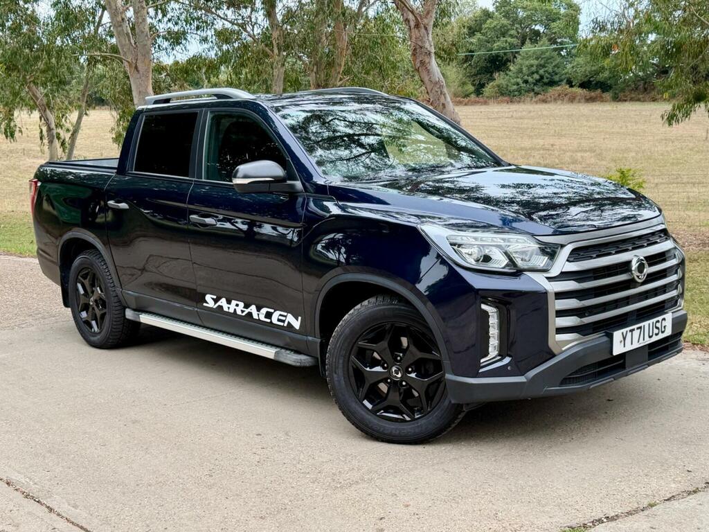 SsangYong Musso Pickup 2.2D Saracen 4Wd Euro 6 202171 Blue