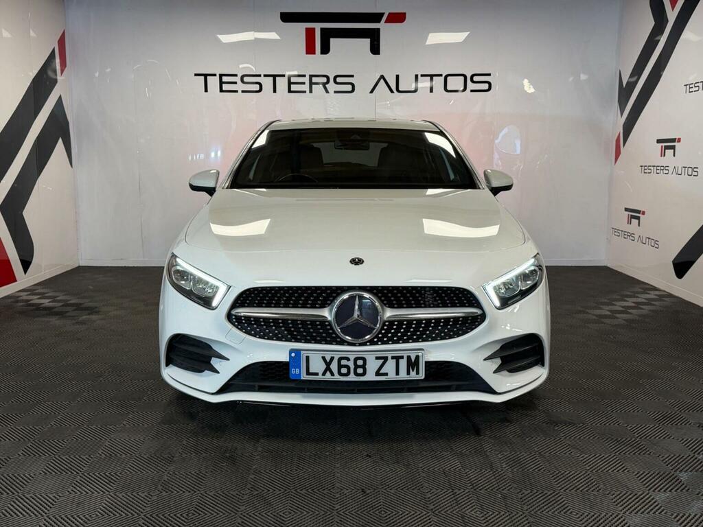 Mercedes-Benz A Class 1.3 A200 Amg Line Premium 7G-dct Euro 6 Ss White #3
