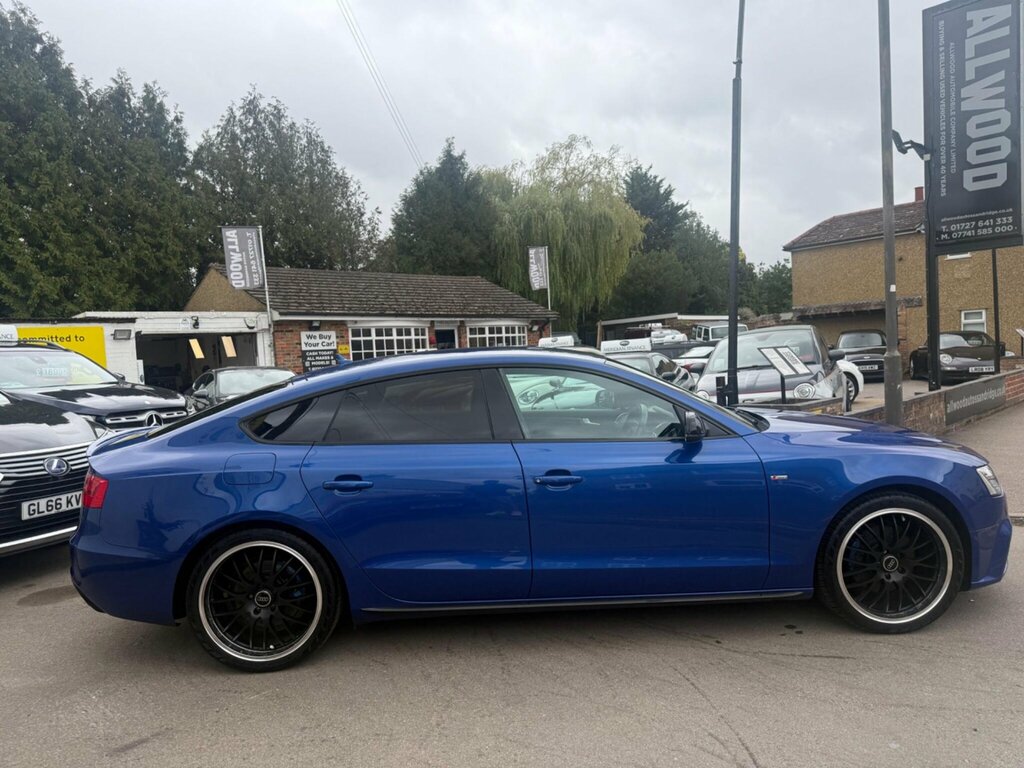 Audi A5 1.8 Tfsi Black Edition Plus Sportback Multitronic T111SPG Blue #5