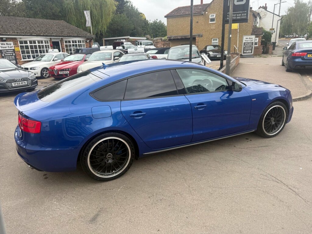 Audi A5 1.8 Tfsi Black Edition Plus Sportback Multitronic T111SPG Blue #6