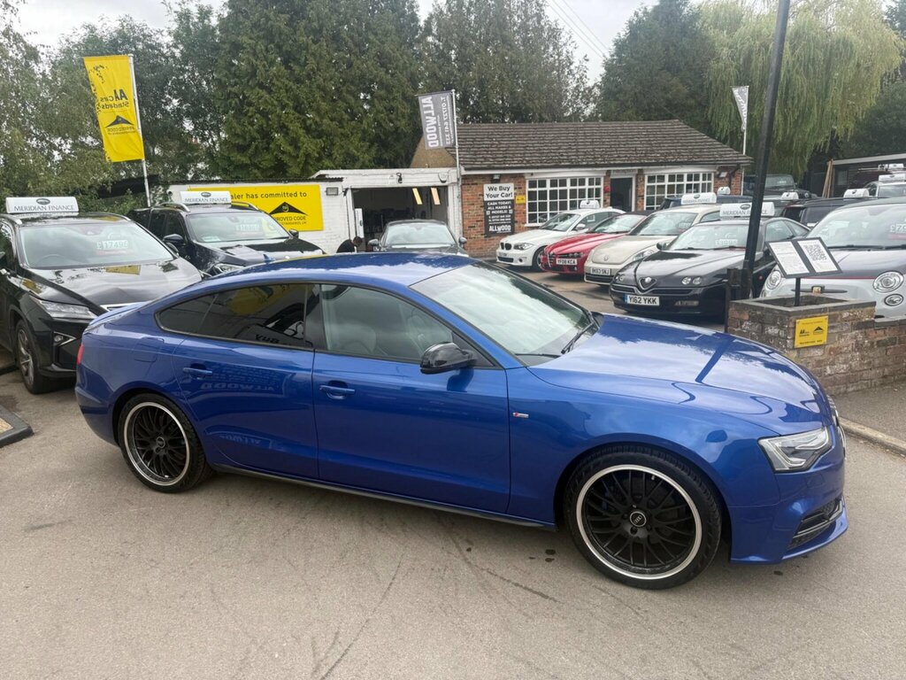 Audi A5 1.8 Tfsi Black Edition Plus Sportback Multitronic T111SPG Blue #2