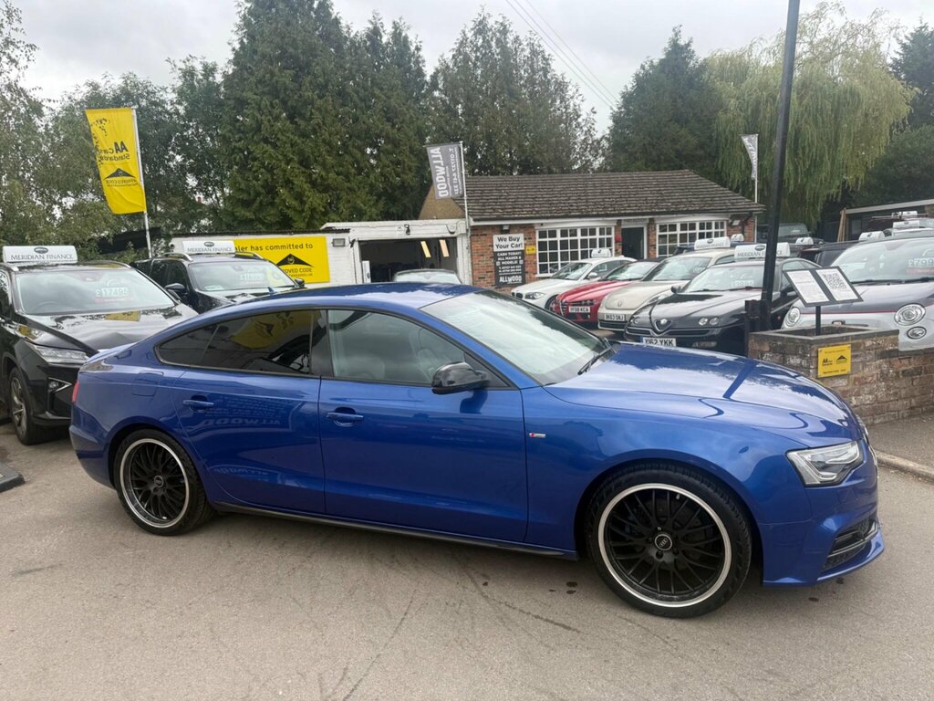 Audi A5 1.8 Tfsi Black Edition Plus Sportback Multitronic T111SPG Blue #3