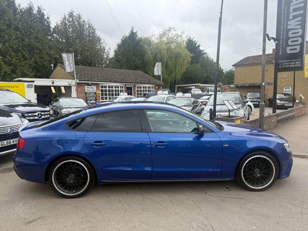 Audi A5 1.8 Tfsi Black Edition Plus Sportback Multitronic T111SPG Blue #4