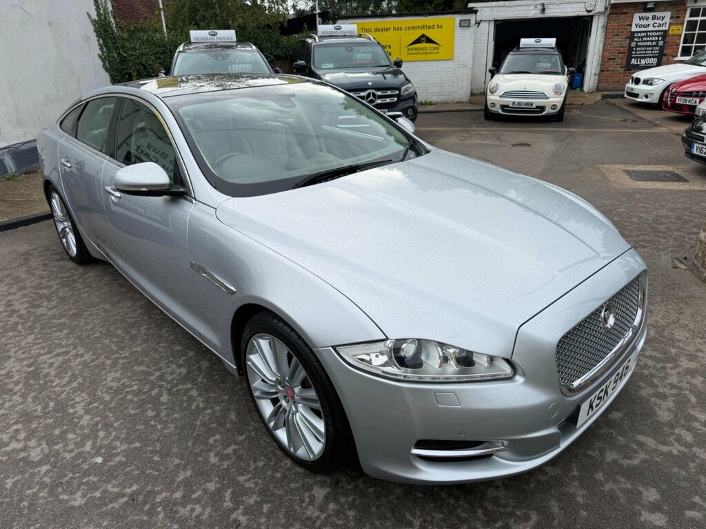 Jaguar XJ 3.0D V6 Portfolio Euro 5 Ss Silver