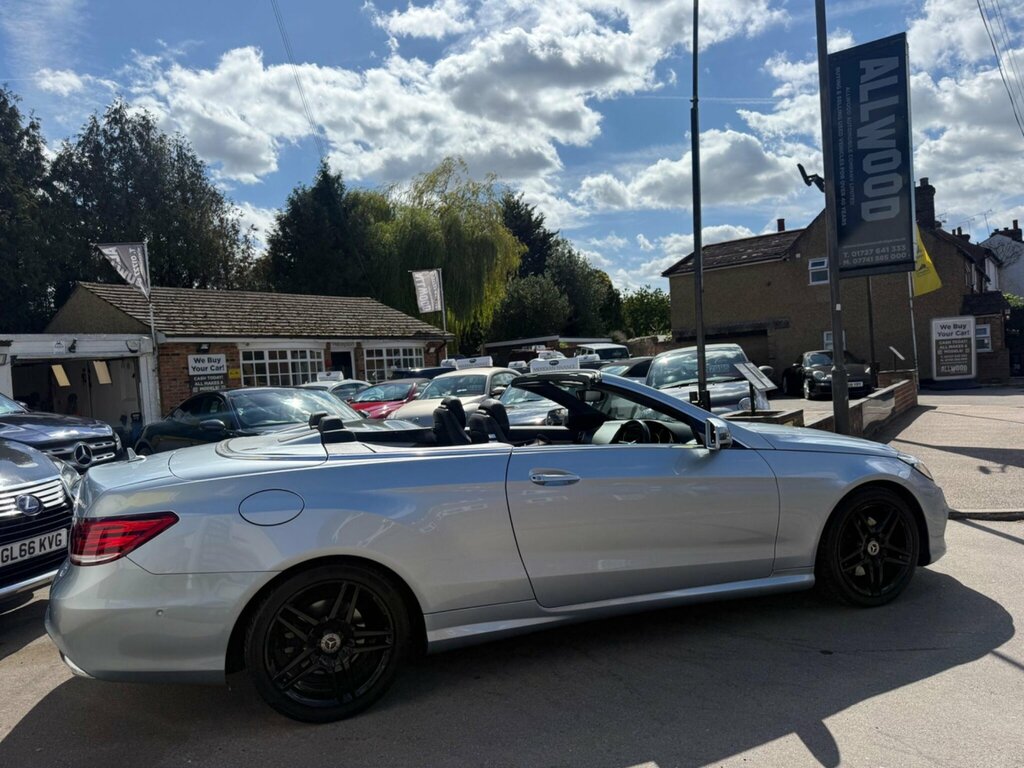Mercedes-Benz E Class 3.0 E350d V6 Bluetec Amg Sport Cabriolet G-tronic Silver #6