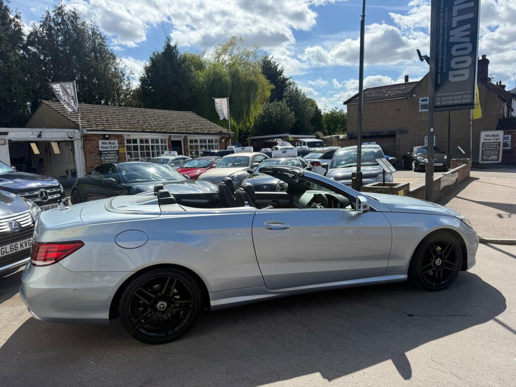 Mercedes-Benz E Class 3.0 E350d V6 Bluetec Amg Sport Cabriolet G-tronic Silver #5