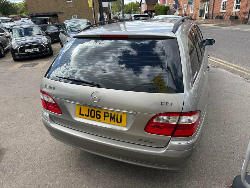 Mercedes-Benz E Class E320 Cdi Sport Black #7