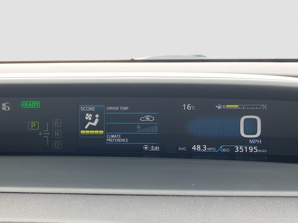 Toyota Prius 1.8 Vvti Active Cvt Blue #9