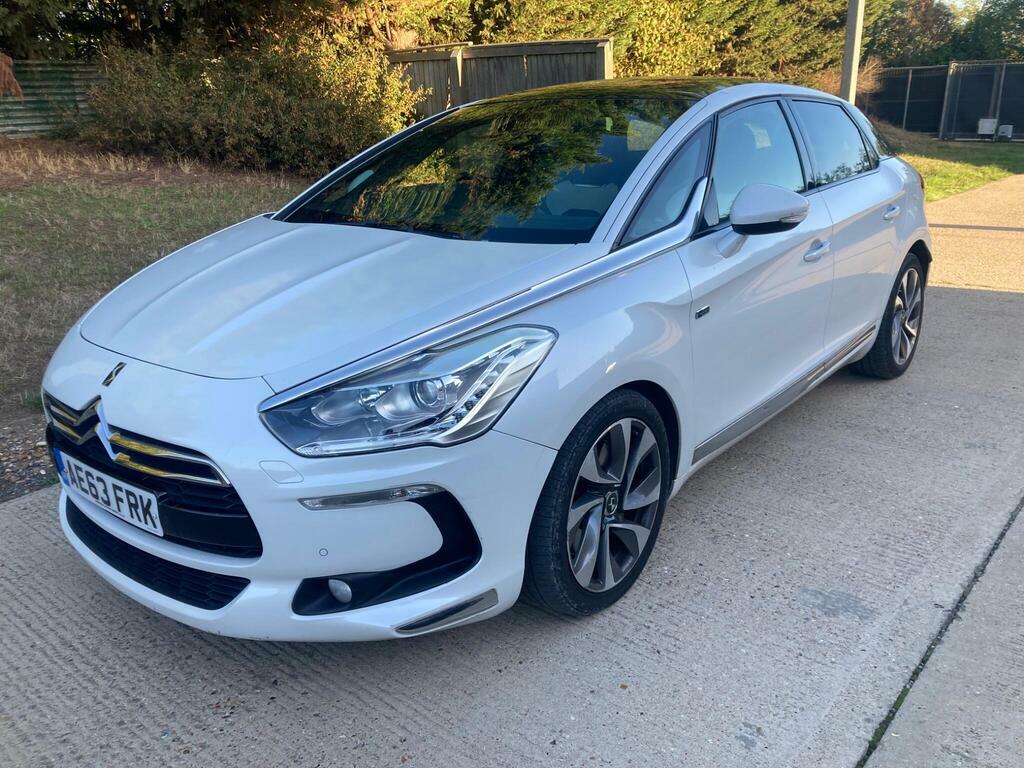 Citroen DS5 2.0 H E-hdi Airdream Dsport Hatchback White #4