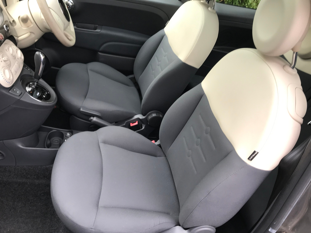 Fiat 500 1.2 Lounge Hatchback Dualogic Euro 6 S Grey #4