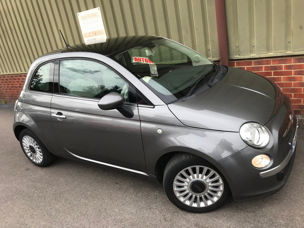 Fiat 500 1.2 Lounge Hatchback Dualogic Euro 6 S Grey