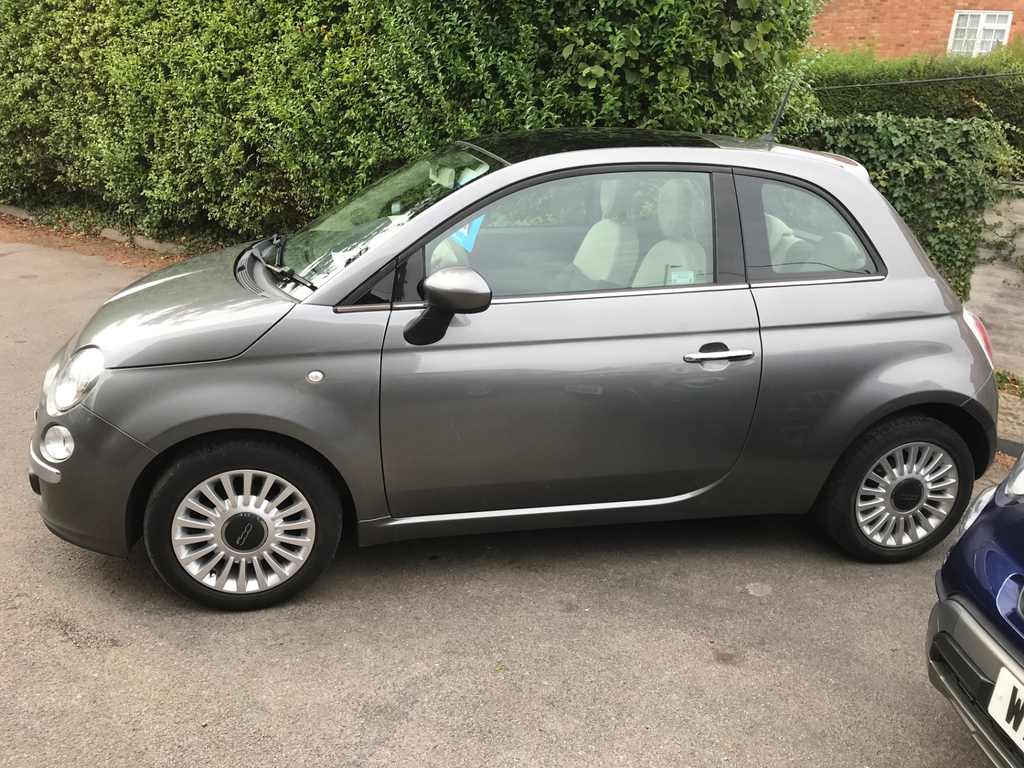 Fiat 500 C Red #8