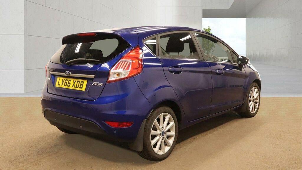 Ford Fiesta 1.0T Ecoboost Titanium Euro 6 Ss Blue #4
