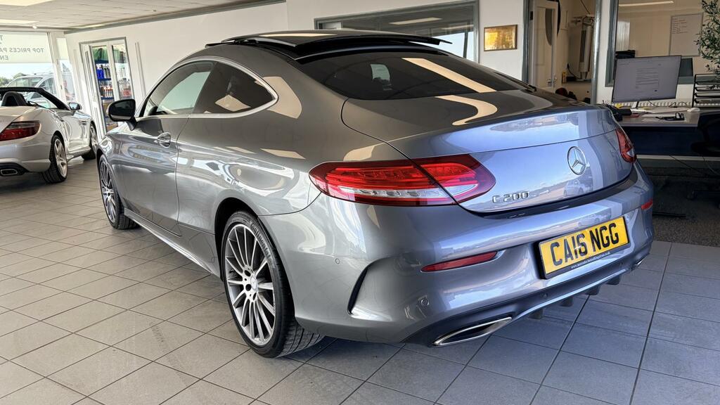 Mercedes-Benz C Class 2.0 C200 Amg Line Coupe Euro 6 Grey #6