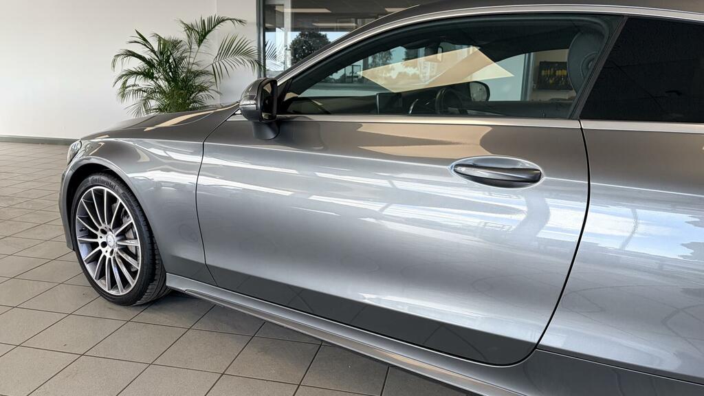 Mercedes-Benz C Class 2.0 C200 Amg Line Coupe Euro 6 Grey #3