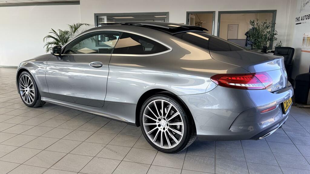 Mercedes-Benz C Class 2.0 C200 Amg Line Coupe Euro 6 Grey #5