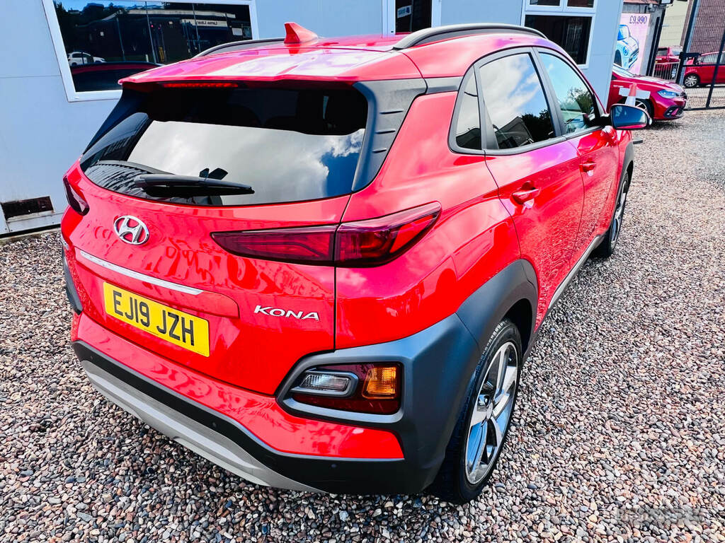 Hyundai Kona 1.0T Gdi Blue Drive Premium Orange #4