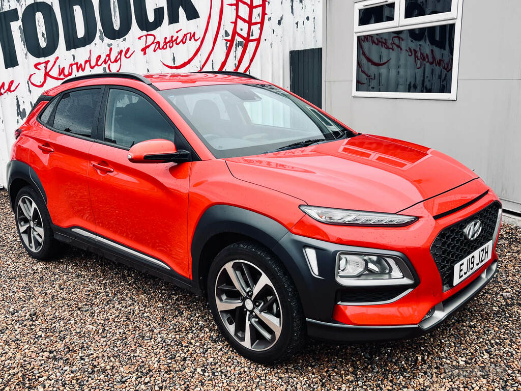 Hyundai Kona 1.0T Gdi Blue Drive Premium Orange