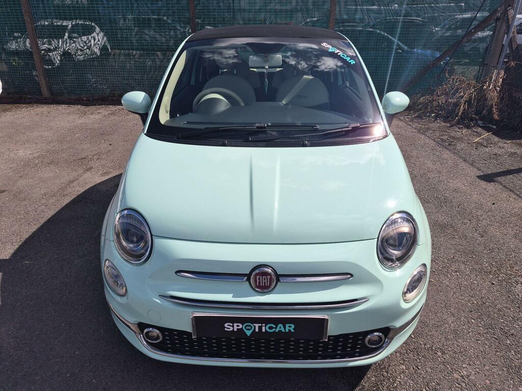 Fiat 500C Red Black #2