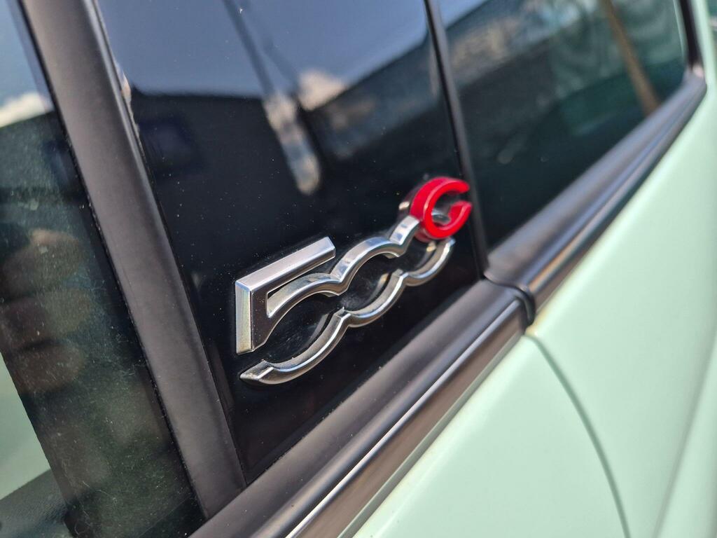 Fiat 500C Red Black #41