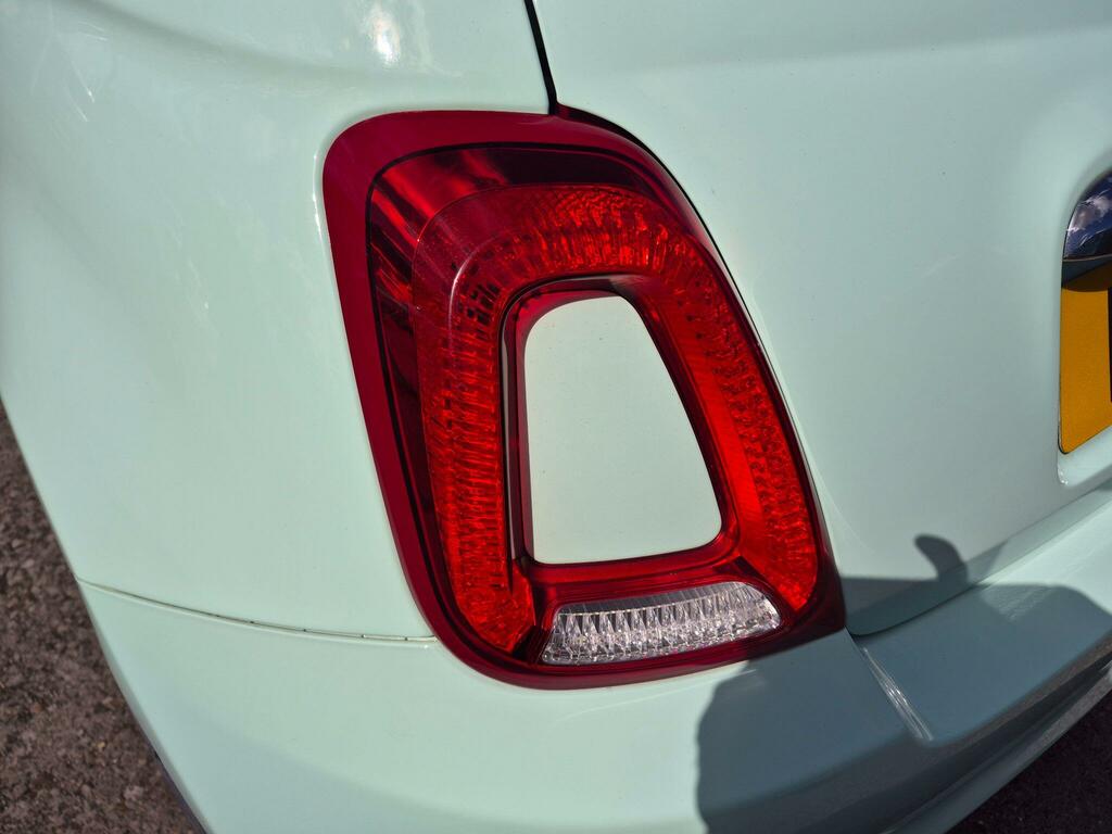 Fiat 500C Red Black #40