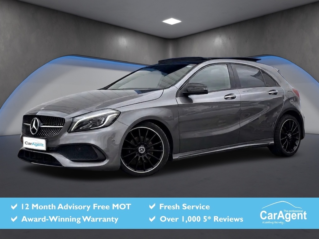 Mercedes-Benz A Class 2.1 A200d Amg Line Premium Plus Hatchback Di Grey