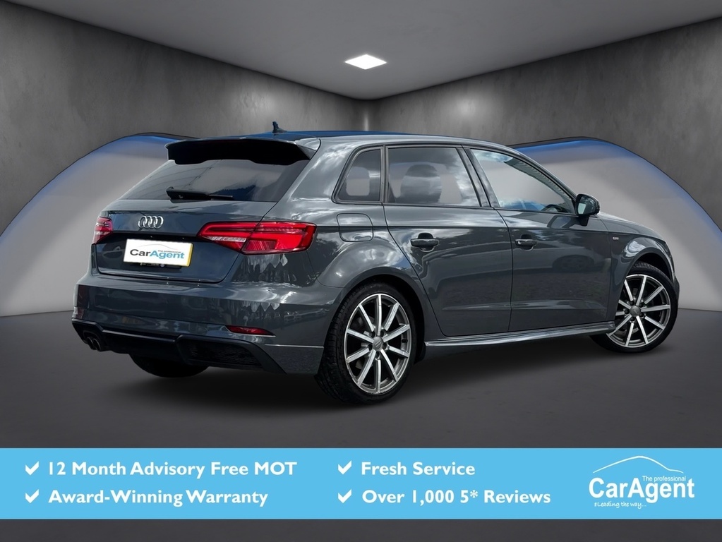 Audi A3 1.5 Tfsi Cod 35 Black Edition Sportback Grey #2