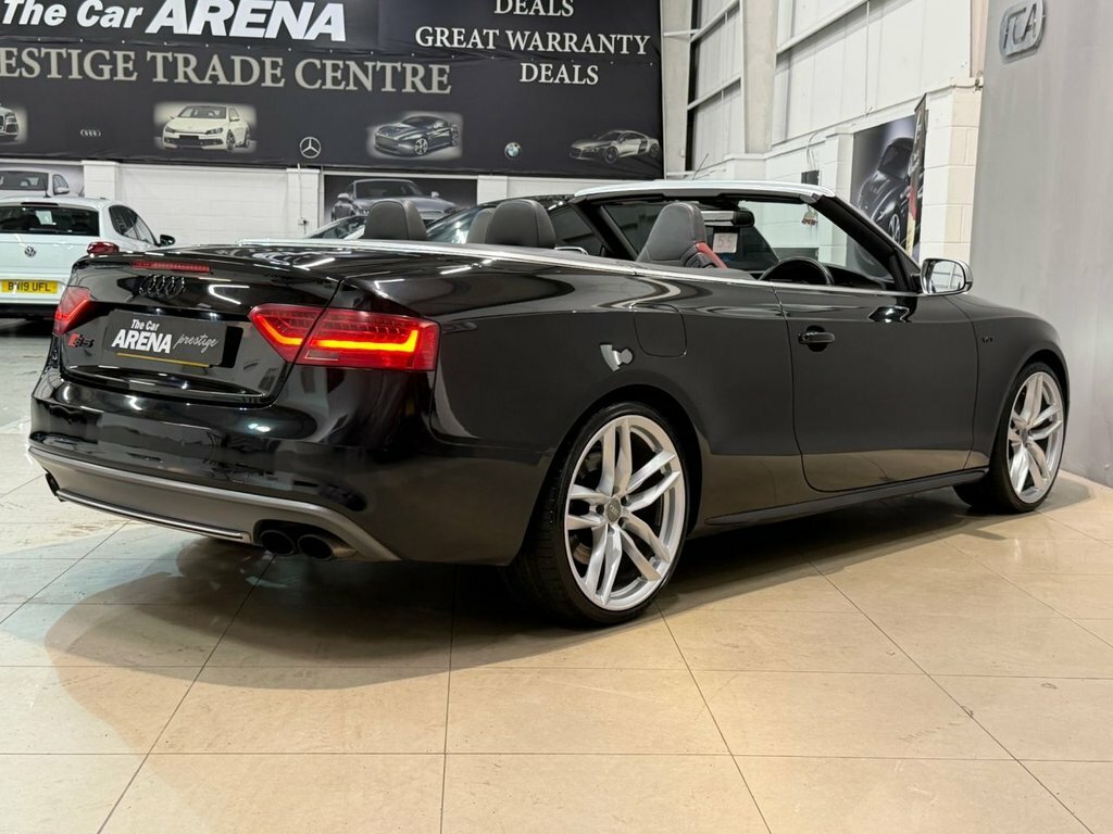 Audi S5 Convertible Black #5