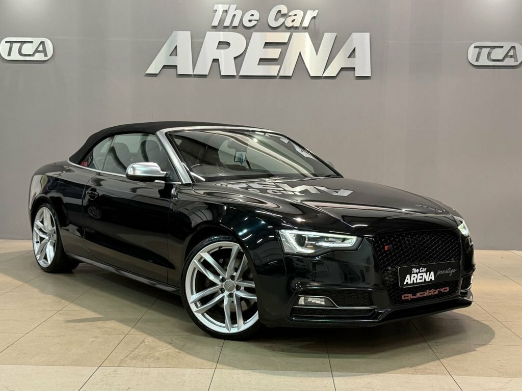Audi S5 Convertible Black #3