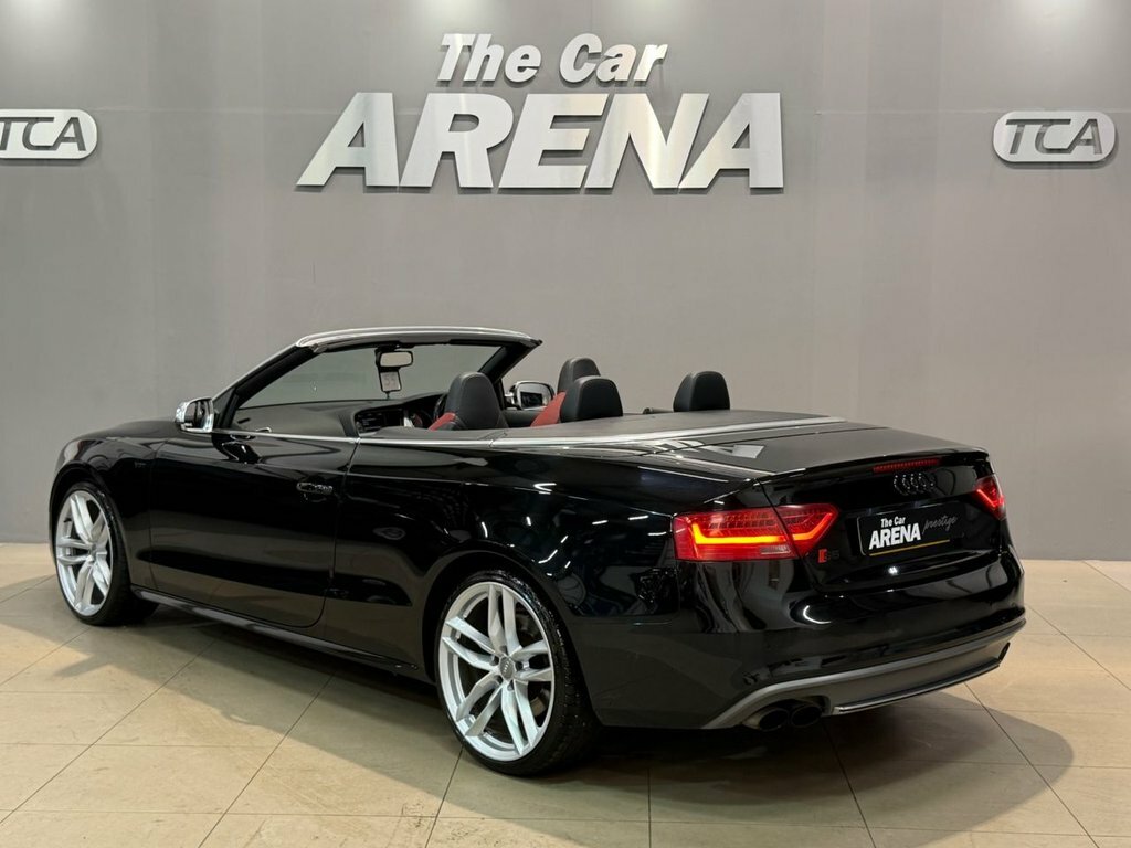 Audi S5 Convertible Black #4