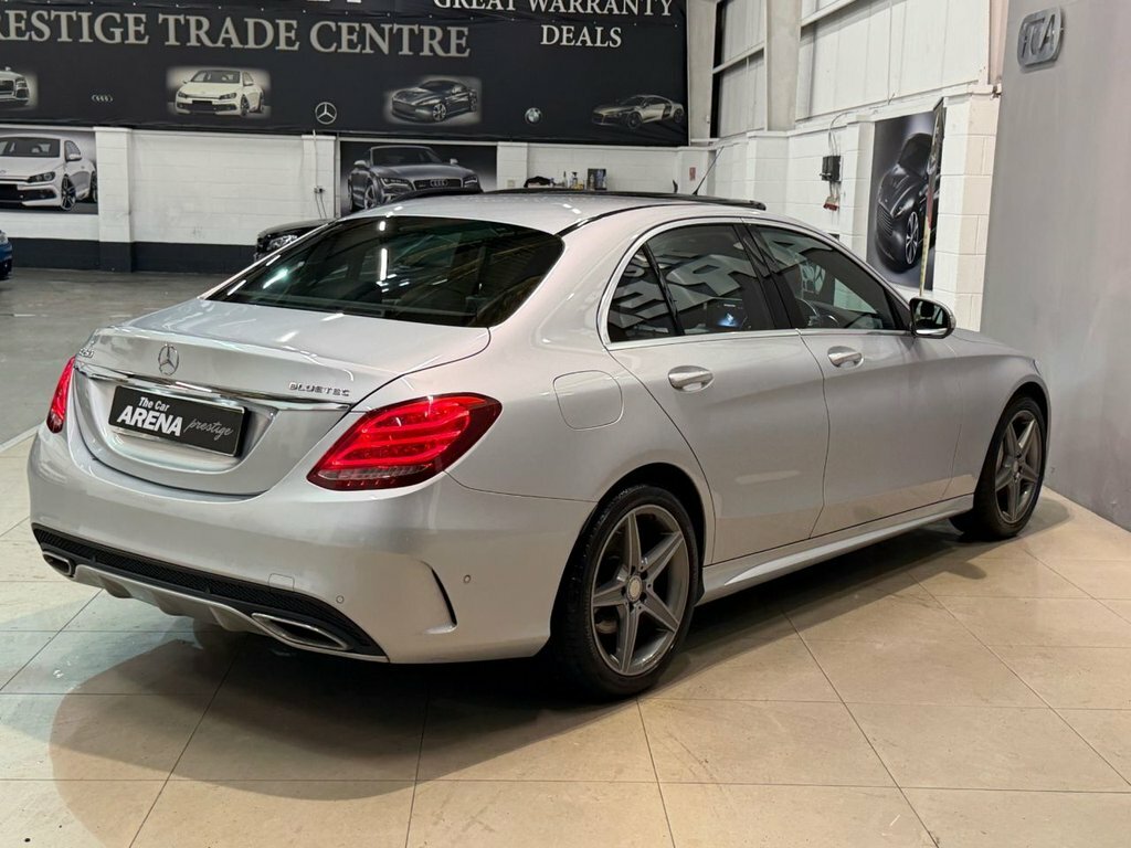 Mercedes-Benz C Class C220 Cdi Blueefficiency Amg Red #9