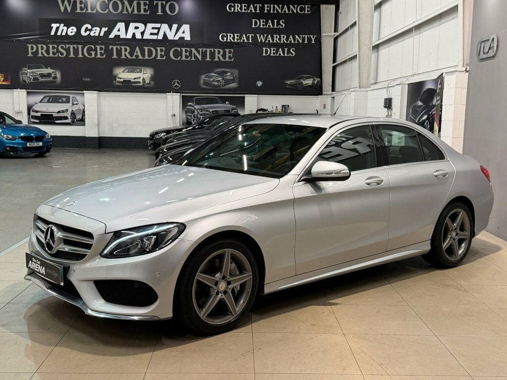 Mercedes-Benz C Class C220 Cdi Blueefficiency Amg Red #5