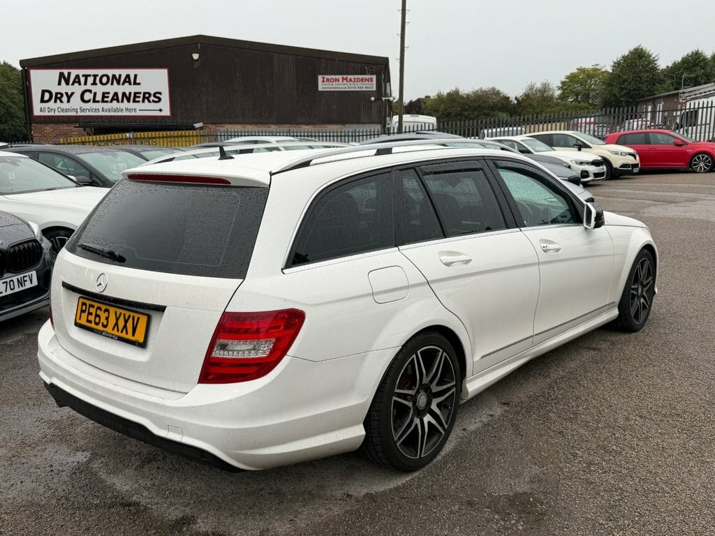Mercedes-Benz C Class Saloon 2.1 C220 Cdi Blueefficiency Executive Se G- Silver #3