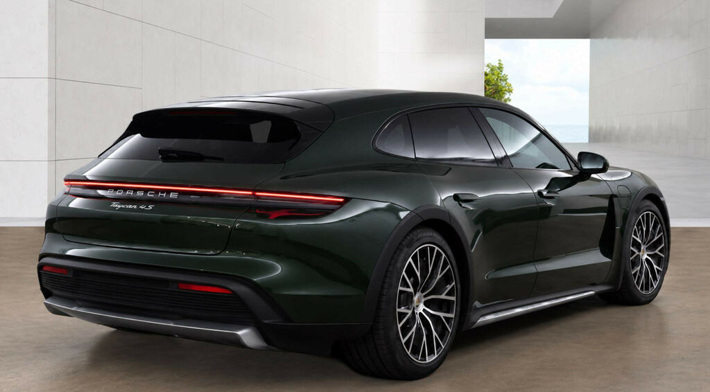 Porsche Taycan Performance Plus 105Kwh 4S Cross Turismo 4Wd Green #3