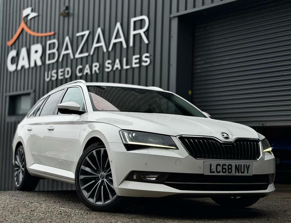 Skoda Superb 2.0 Tdi Laurin Klement Dsg Euro 6 Ss White