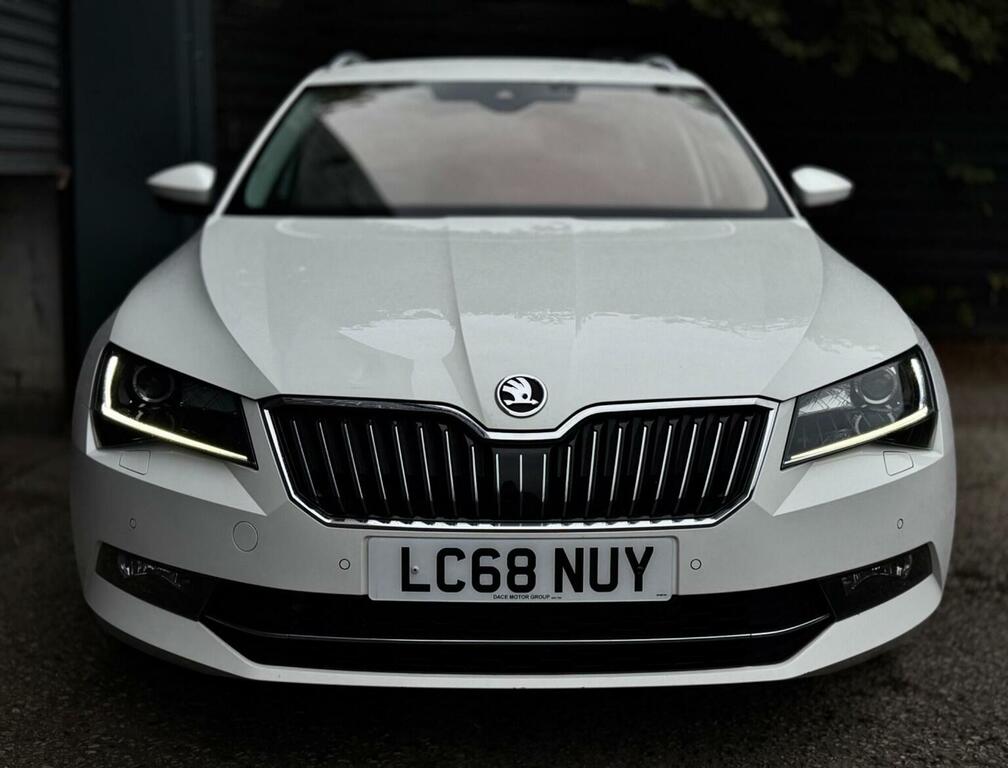 Skoda Superb 2.0 Tdi Laurin Klement Dsg Euro 6 Ss White #2