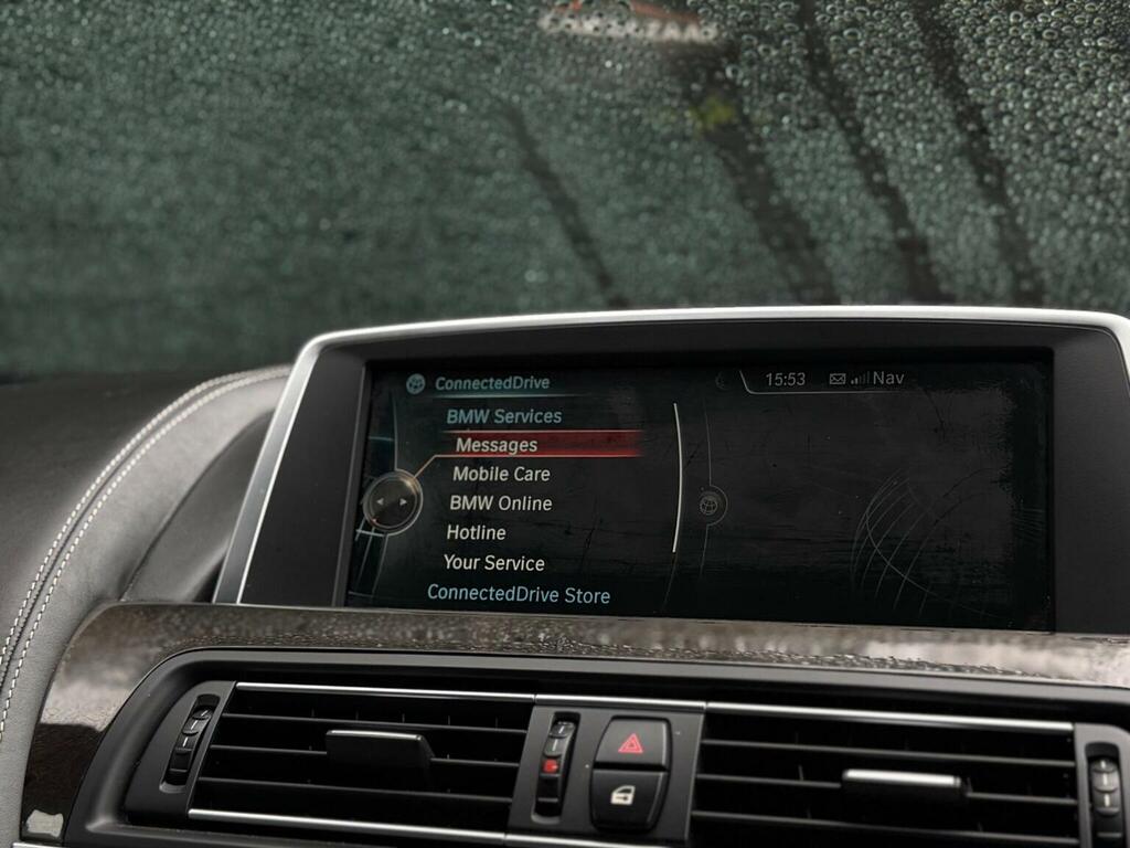 BMW 6 Series Gran Coupe Saloon Black #55