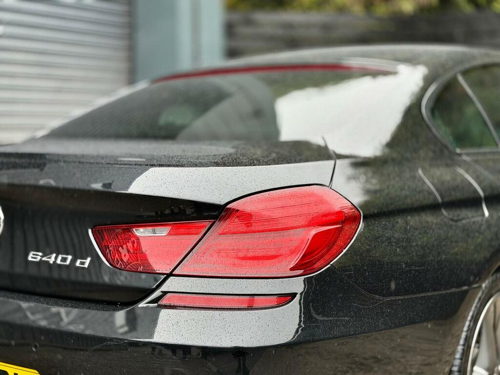 BMW 6 Series Gran Coupe Saloon Black #25