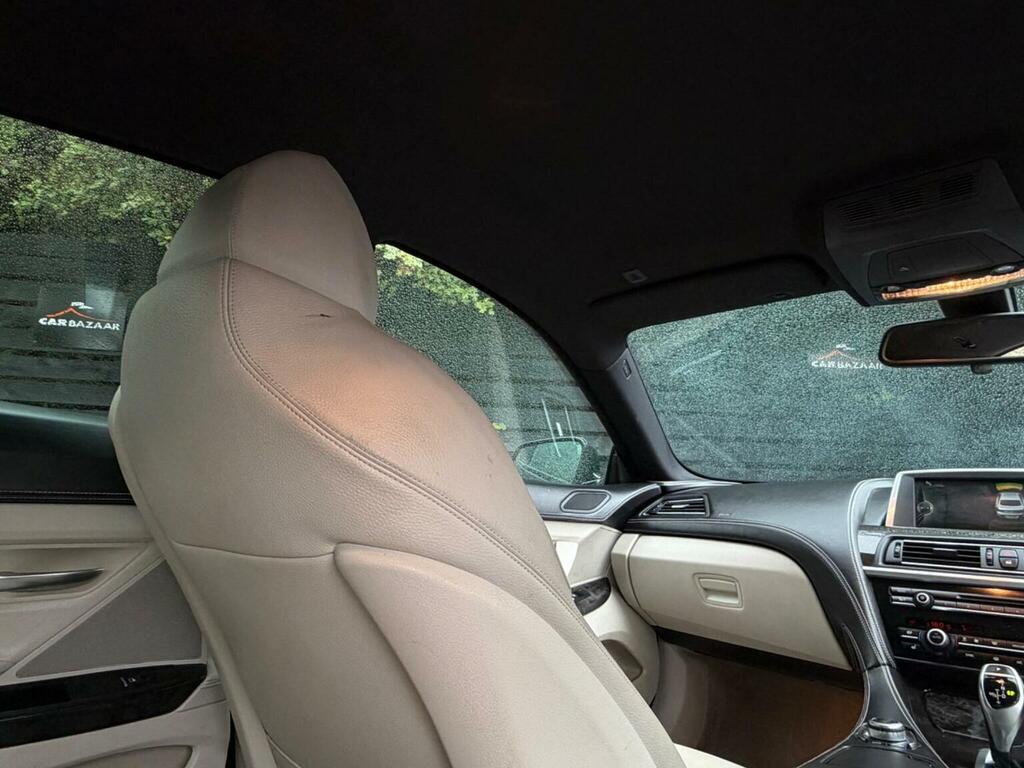 BMW 6 Series Gran Coupe Saloon Black #35