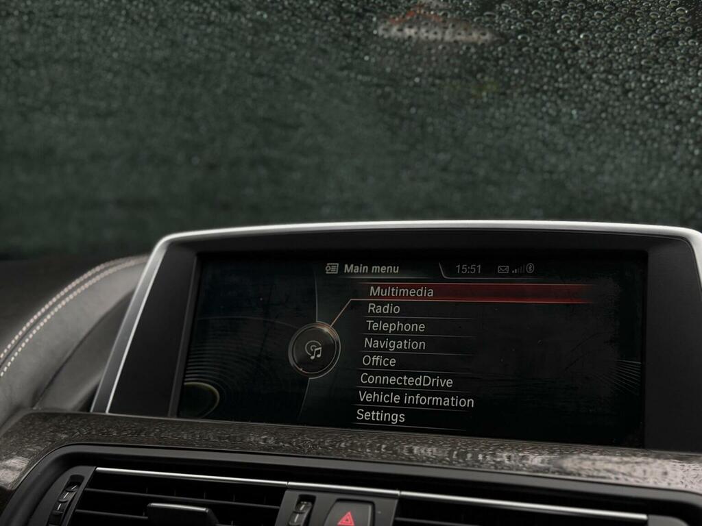 BMW 6 Series Gran Coupe Saloon Black #50