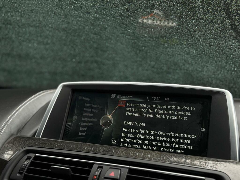BMW 6 Series Gran Coupe Saloon Black #51